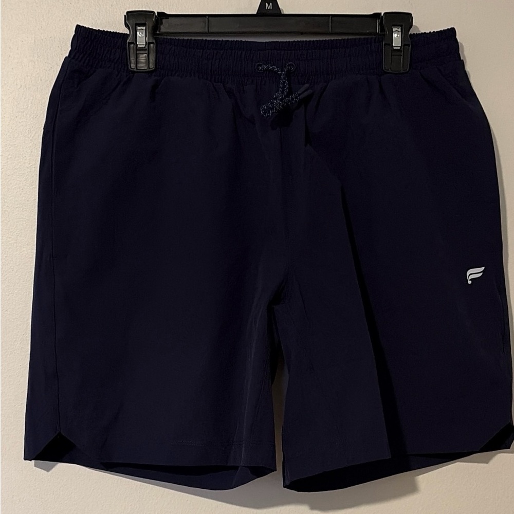 Fabletics Men's Dark Blue Swim Trunks Size Large